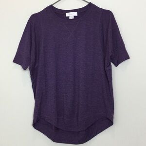 Hope Isabella Deep Purple Short Sleeve shirt size small